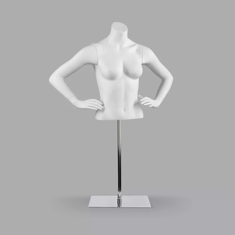 Produktbild von Aufblasbare Schaufensterpuppe Weiblich 165 Cm – Ganzkörper Torso Aus PVC Für Unterwäsche, Hosen, Tops & Schmuck – Platzsparend & Praktisch